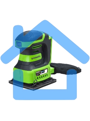 Плоскошлифовальная машина аккумуляторная GreenWorks G24SS14, 24 В, без АКБ и ЗУ (3100507)