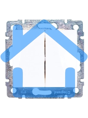 Выключатель Valena двойной выключатель/бел.