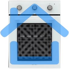 Духовой шкаф электрический Krona LYRA 45 WH белый