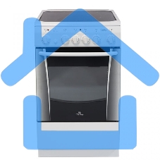 Плита электрическая De Luxe 506004.03ЭС белый, конфорок 4 шт, духовка 60 л, 50 см x 85 см x 60 см