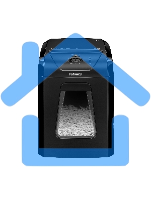 Шредер Fellowes PowerShred 12C FS-71201 DIN P-4, 4х40мм, 12лст., 18лтр.,Safety Lock