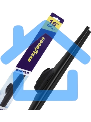 Щетка стеклоочистителя GOODYEAR GY005316 Winter Premium 16''/40 см, 9 переходников