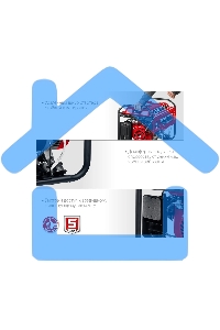 Электрогенератор бензиновый ЗУБР СБ-7000Е-3, 7 кВт, 73 дБ, 81 кг