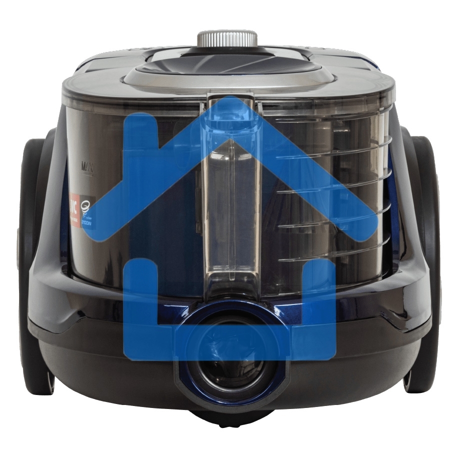 Пылесос JVC JH-VC430 синий, 360/2100 Вт, уборка сухая, пылесборник контейнер, 2.5 л