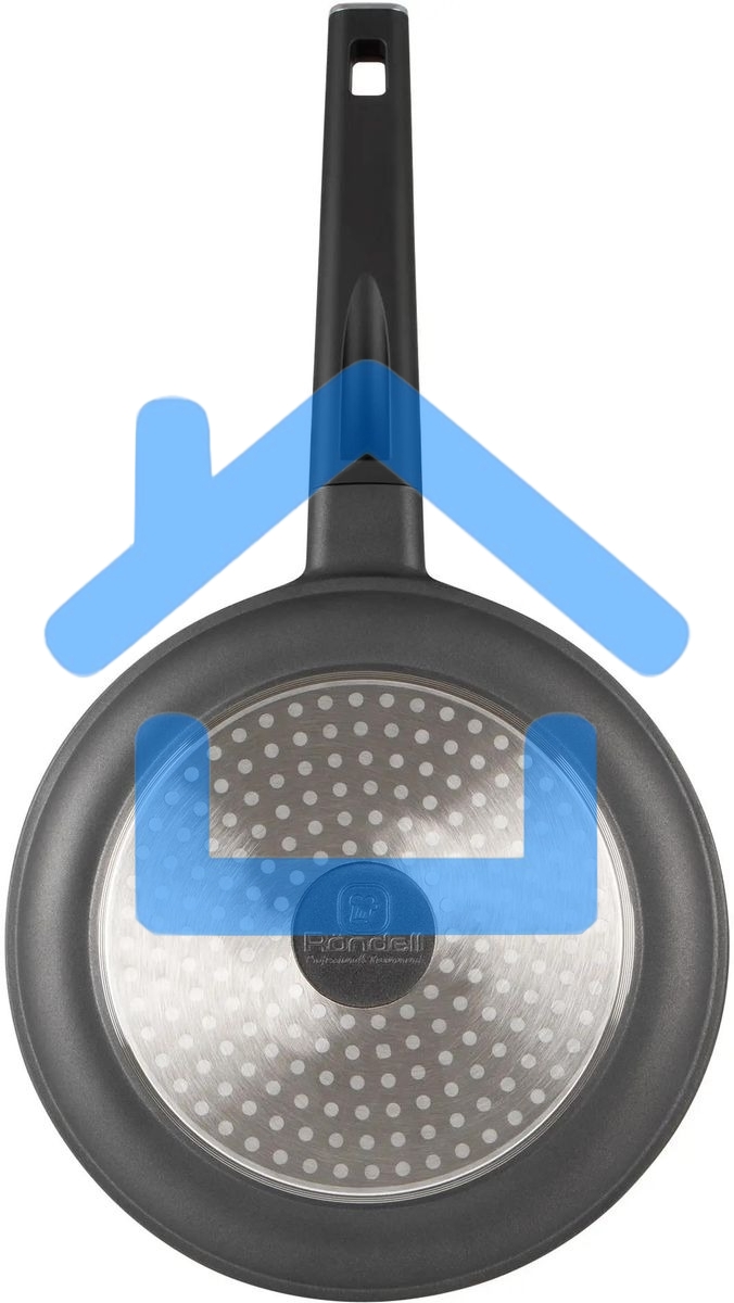Сковорода блинная Rondell Craft RDA-1484, 24см, без крышки, черный