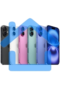 Смартфон Apple iPhone 16 A3287, 8/128Gb, бирюзовый