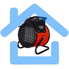 Тепловая электрическая пушка ТЭПК-3K (керам.нагревательный элемент) круглый корпус