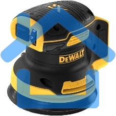 Эксцентриковая шлифмашина DeWalt DCW210NT-XJ D125мм аккум. жестк.кейс