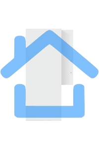 Вытяжка пристенная островная Maunfeld Bath 401 белый, 40 см, 1150 куб. м/ч, 52 дБ