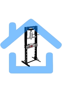Пресс гидравлический Matrix 20 т, 640 х 540х 1500 мм (комплект из 2 частей)