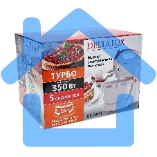 Миксер Delta LUX DL-5071C белый/розовым