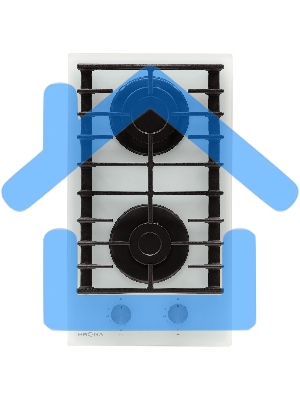 Газовая варочная панель Krona HAGEL 30 WH независимая, белый