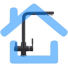 Кухонный смеситель Maunfeld MFQT-16DGR темно-серый