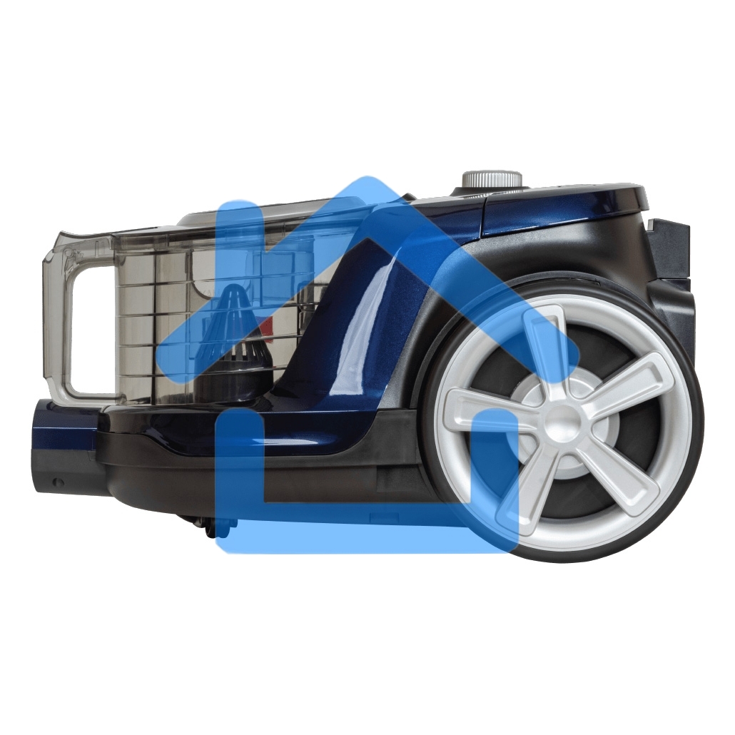 Пылесос JVC JH-VC430 синий, 360/2100 Вт, уборка сухая, пылесборник контейнер, 2.5 л