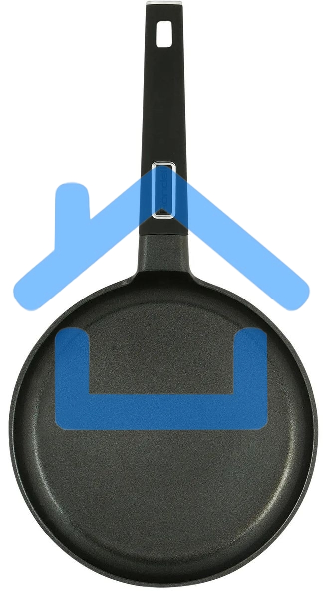 Сковорода блинная Rondell Craft RDA-1484, 24см, без крышки, черный