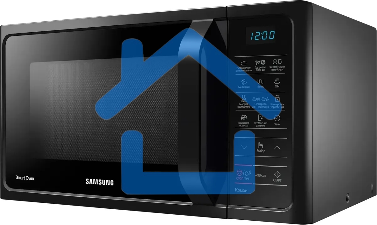 Микроволновая Печь Samsung MC28H5013AK/BW 28л. 900Вт черный