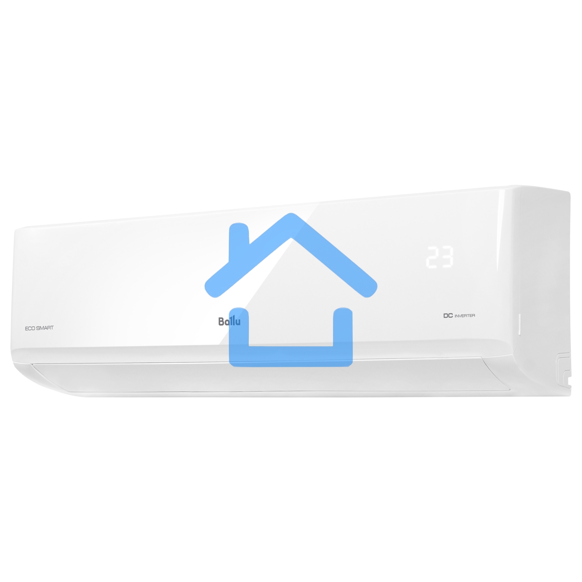 Блок внутренний мульти сплит-системы Ballu ECO Smart DC BSYI-FM/in-18HN8_V1/EU инвертор, 18000 BTU, 50 м², 31 дБ, охлаждение, обогрев, осушение, белый