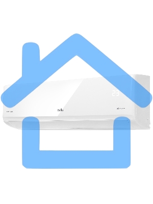 Блок внутренний мульти сплит-системы Ballu ECO Smart DC BSYI-FM/in-18HN8_V1/EU инвертор, 18000 BTU, 50 м², 31 дБ, охлаждение, обогрев, осушение, белый