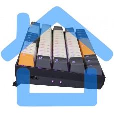 Клавиатура Redragon Caraxes Pro беспроводная, USB, Bluetooth/Радиоканал, черный