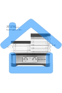 Сушилка для овощей и фруктов Galaxy Line GL 2639, черный с серебристым, с механическим управлением, 500 вт