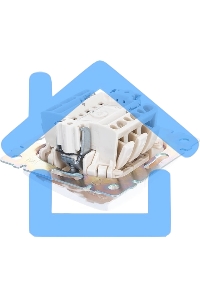 Выключатель Valena двойной выключатель/бел.