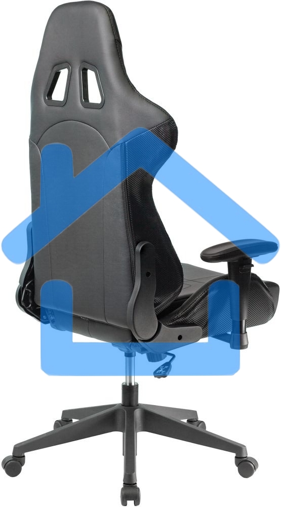 Кресло игровое A4Tech Bloody GC-500, черный, эко.кожа, крестовина пластик
