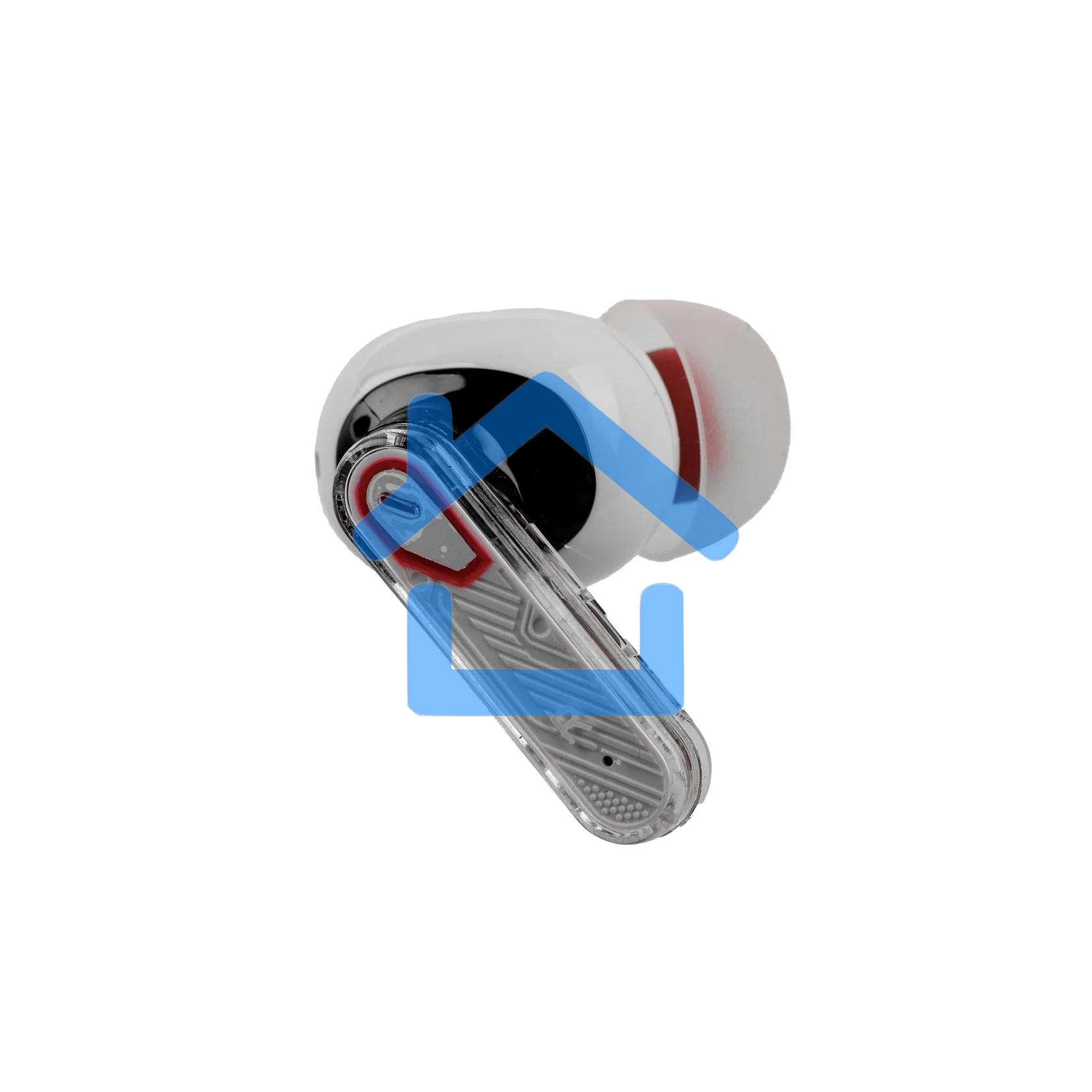 Наушники беспроводные AKSBERRY (6972969386836) B21 Crystal TWS, белый