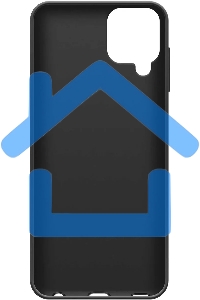 Чехол (клип-кейс) BoraSCO Silicone Case для Samsung Galaxy A12 черный (матовый)