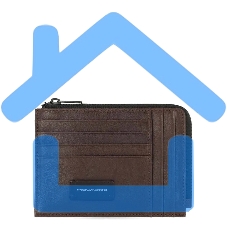 Кошелек мужской Piquadro Harper PU1243APR/TM, натур.кожа, коричневый