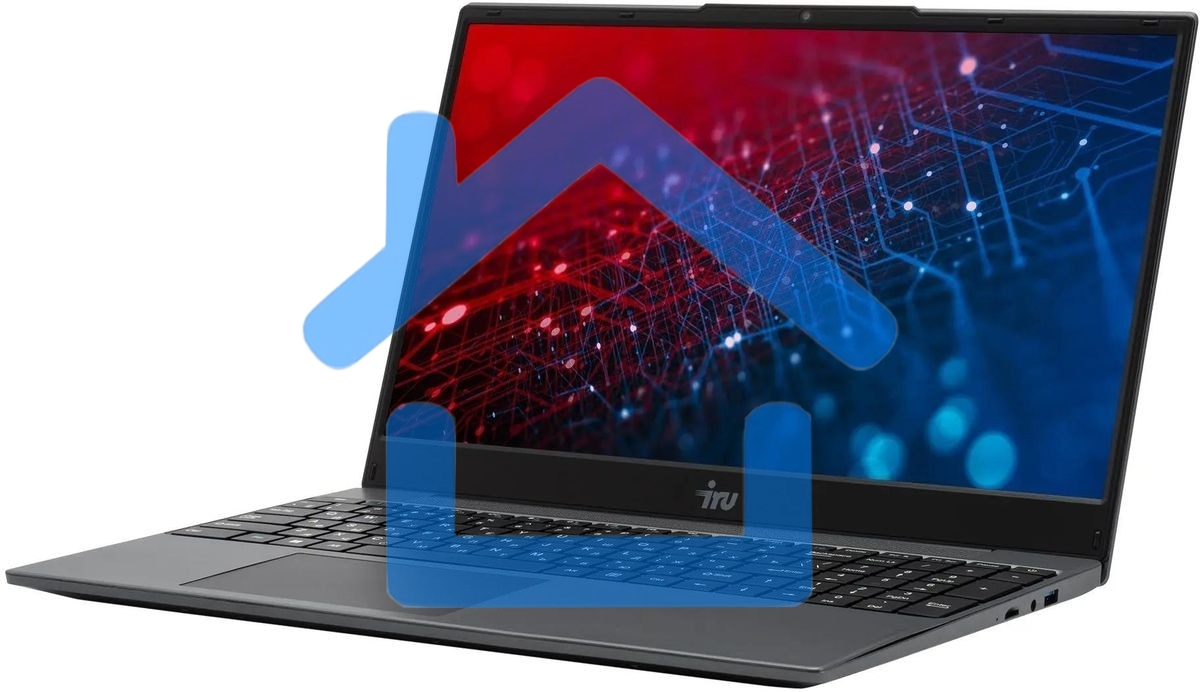 Ноутбук IRU Tactio 15PHC Ryzen 5 7430U 16Gb SSD 512Gb AMD Radeon Rx Vega 7 15.6