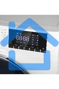 Стиральная машина Maunfeld MFWM127IWH02 белая, загрузка фронтальная 7кг, 1200 об/мин., класс: A+++