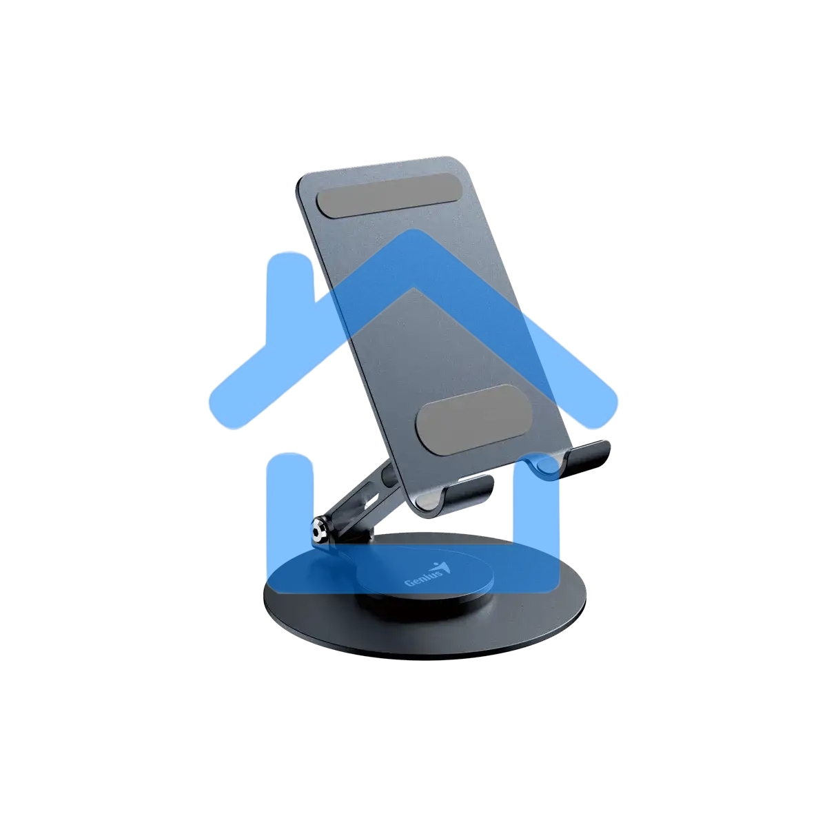 Подставка для смартфона Genius G-Stand M100 /алюминий/вращение 360°/складная конструкция/серый (31250022400)