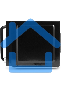 Микроволновая печь Hyundai HYM-D3034 черный/хром 20л 700Вт кнопки, поворотный механизм