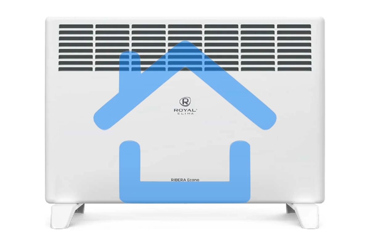 Конвектор Royal Clima REC-RE1500M белый, 1500 Вт, 20 м2, термостат