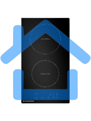 Индукционная варочная панель Maunfeld AVI292STBK