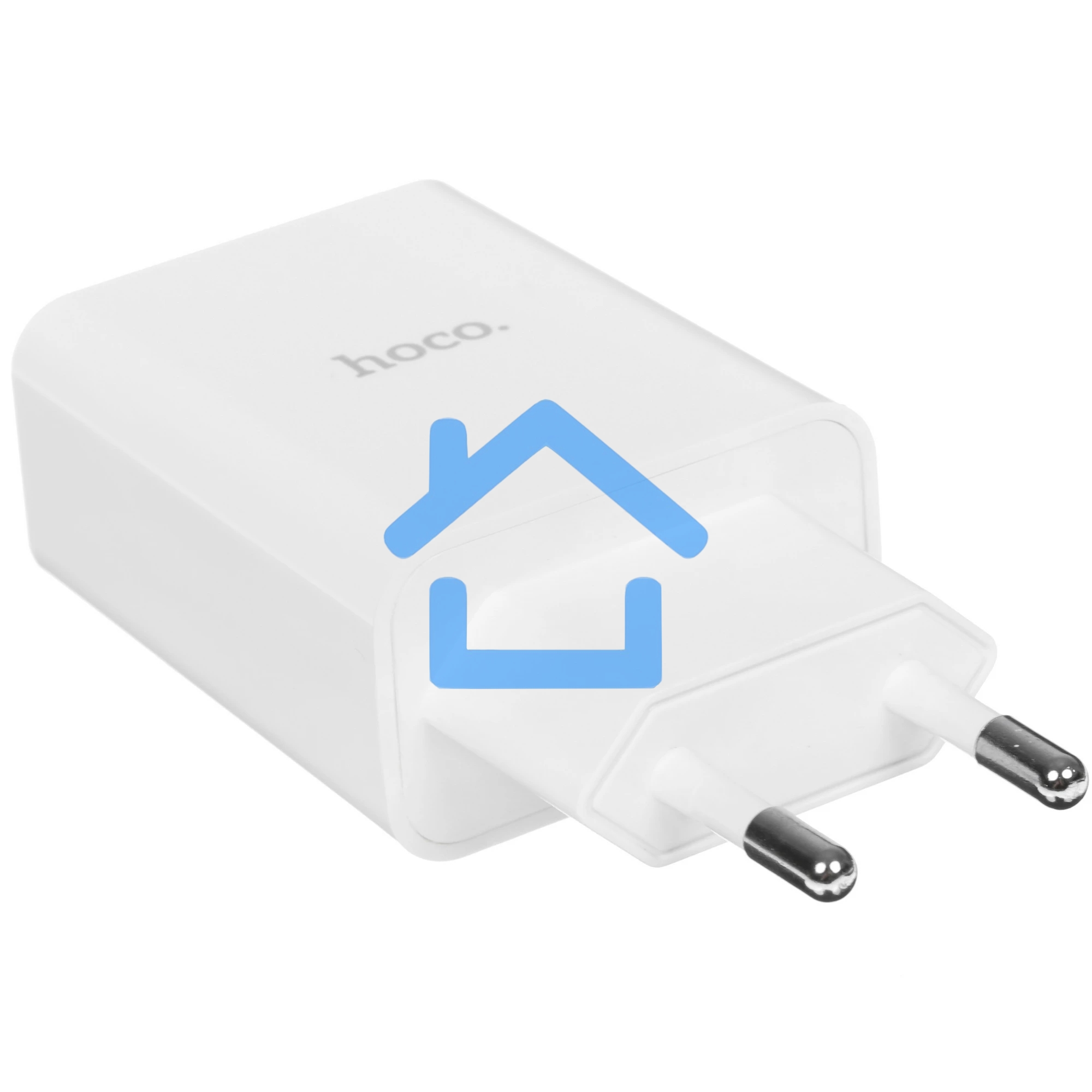 Блок питания (сетевой адаптер) HOCO C100A 1xUSB (18 Вт), 1xType (20 Вт), белый