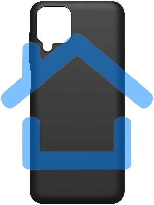 Чехол (клип-кейс) BoraSCO Silicone Case для Samsung Galaxy A12 черный (матовый)