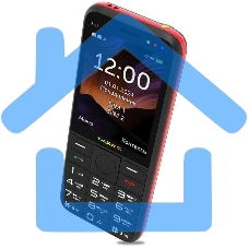 Мобильный телефон TeXet TM-315 черный-красный