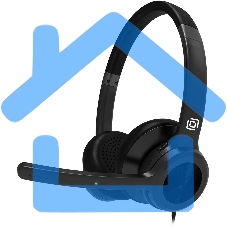 Наушники с микрофоном Оклик HS-L800 черный накладные оголовье (1978719)