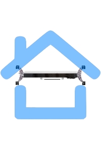 Конвективно-инфракрасный обогреватель Electrolux Air Heat 2 EIH/AG22000E белый, 2000 Вт, 25 м2, термостат, дисплей