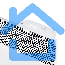 Комплект Ballu Apollo Transformer с блоком управления BEC/AT-1500-4I белый, 1500 Вт, 20 м2, дисплей, термостат