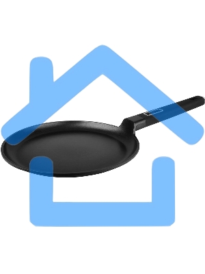 Сковорода блинная Rondell Craft RDA-1484, 24см, без крышки, черный