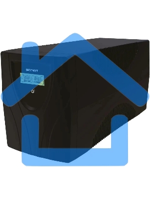 Источник бесперебойного питания Smartwatt UNI PRO LCD 1000 700Вт 1000ВА черный