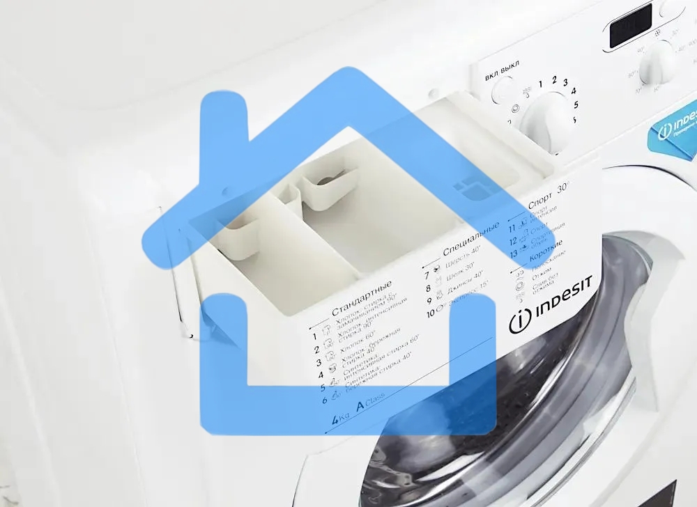 Стиральная машина Indesit IWUD 4105 белый, загрузка фронтальная 4 кг, 1000 об/мин., класс: А