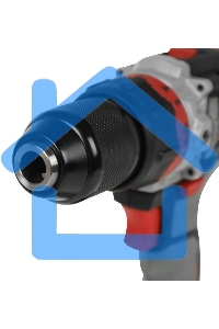 Дрель-шуруповерт P.I.T. PSB20H-13D/3, Аккумуляторная, 20В, Ударная, Кейс