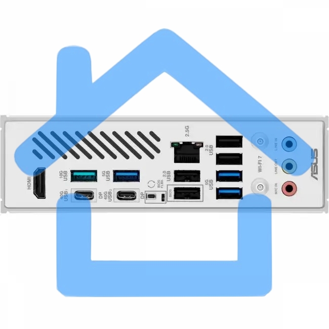 Материнская плата ASUS X870 MAX GAMING WIFI7 W, AM5, AMD X870, 4xDDR5, 4xSATA, 3xM.2, 1xPCIe 5.0 x16, 2xPCIe 4.0 x16, 1xPCIe 3.0 x16, 1xHDMI, 2xUSB Type-C (Display), 1x2.5Gb LAN, Wi-Fi 7, Bluetooth 5.4, 2xUSB-C 40Gbps, 1xUSB-A 10Gbps, 3xUSB-A 5Gbps, 4xUSB