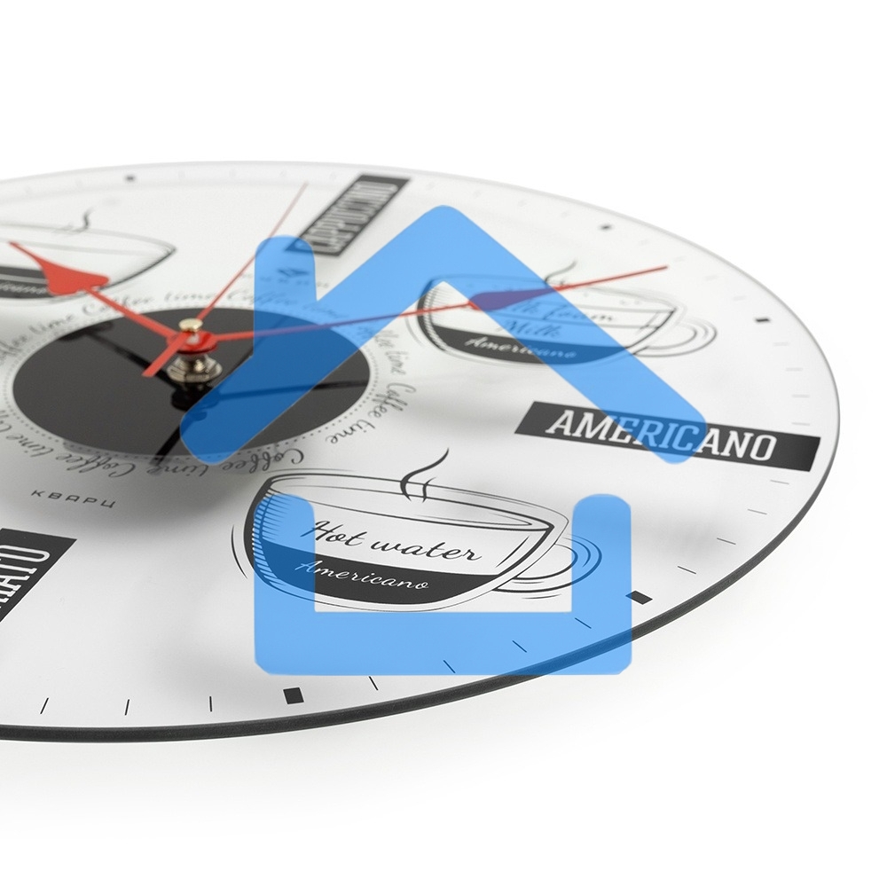 Настенные часы РУБИН 3433-001 Coffee Time