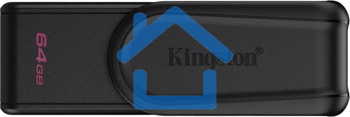 Флешка USB R/W Kingston 64Gb DataTraveler Exodia S DTXS/64Gb USB3.0 черный
