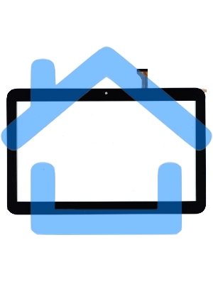 Сенсорное стекло (тачскрин) MJK-PG101-1519-FPC. черное