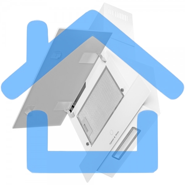 Вытяжка каминная Zigmund & Shtain K 151.6 W белый, 60 см, 650 куб. м/ч, 55 дБ